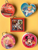 Set van 5 notitieblokjes aan metalen ring - Disney & Marvel figuren