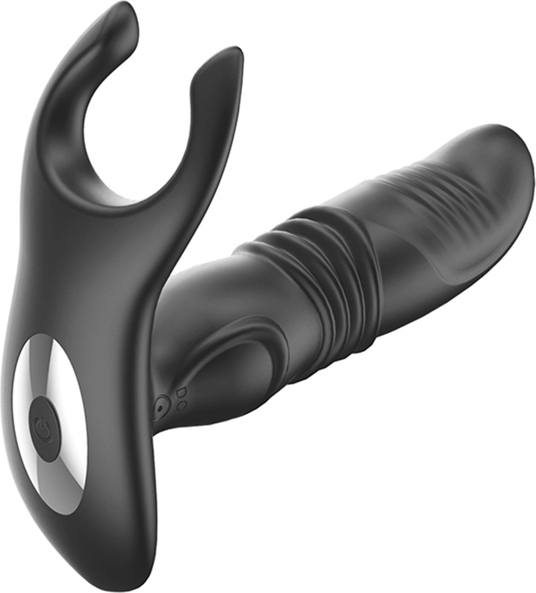Goedkoopste Galesto MAGIC BUTT PLUG - 2-in-1 Buttplug - Voor Mannen en Vrouwen - Vibreert en Stoot - 10 Vibratie Standen - Zwarte Siliconen buttplug - Clitoris en Prostaat Stimulatie - Intense Sex Orgasme - Anale Stimulatie - Anale Seksspeeltje - G-spot Vibrator