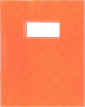 Aurora - couverture de cahier PP A4 avec porte-étiquette - orange - 25 pcs