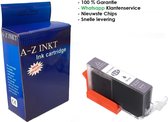 AtotZinkt Huismerk inkt cartridge voor Canon 521 CLI-521 GY XL grijs