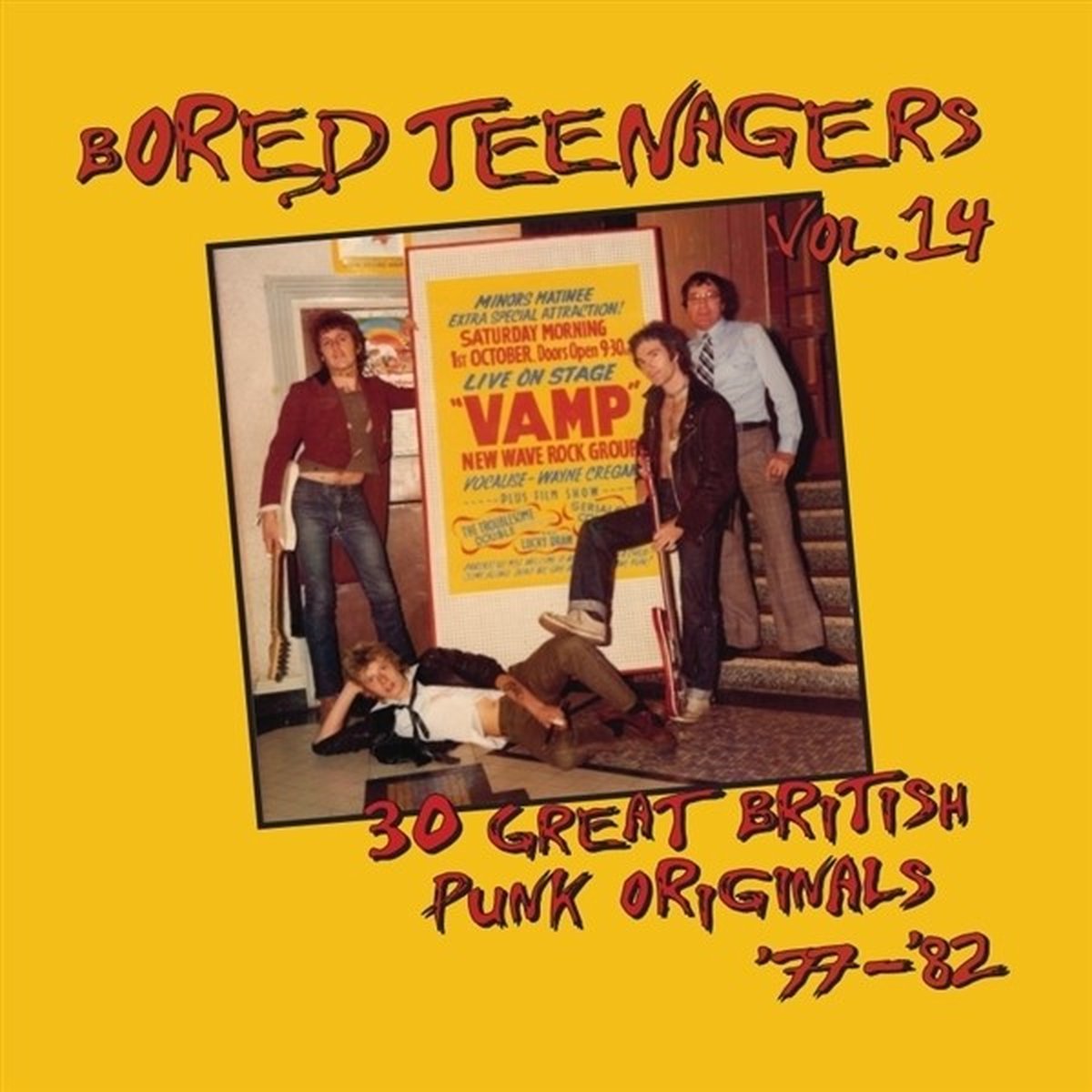 Various Artists - Bored Teenagers Vol.14: 30 Great British Punk Originals '77-'82 (CD)