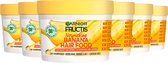 Garnier Fructis Hair Food Banana 3-in-1 Voedend Haarmasker Voordeelverpakking - Droog haar - 6 x 350ml