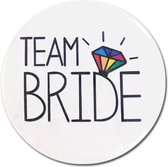 Akyol - BRIDE TO BE -Team bride - 5 stuks -vrijgezellenfeest -team bride button -Badge - Button - voor Vrijgezellenfeest - Bachelorette party - Bruid - Bruiloft - Versiering - Decoratie - Bride to be cadeau - Vrijgezellenfeest - Bruid feest