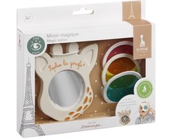 Sophie de giraf Magische Spiegel - 5-Senses Collectie - Babyspeelgoed - 5-Delig - Vanaf 0 maanden - 11x10x1 cm - OK-Biobased - In witte geschenkdoos