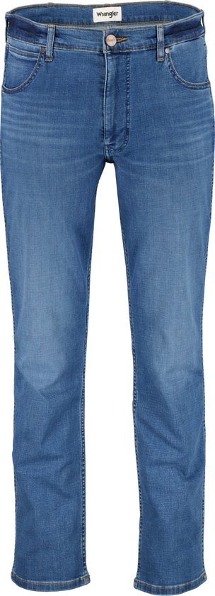 Wrangler Jeans Greensboro -modern Fit - Blauw - 33-32