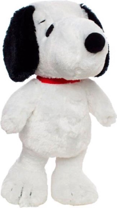 Snoopy Peanuts Hond Staand Pluche Knuffel 22 cm {Speelgoed Knuffeldier Knuffelpop voor kinderen jongens meisjes | Hond Dog Plush Toy | Snoopy Belle}