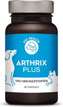 Pet Health - Arthrix® Plus - 60 capsules - MSM/Glucosamine/chondroïtine/vitaminen - Voor Kat & Hond