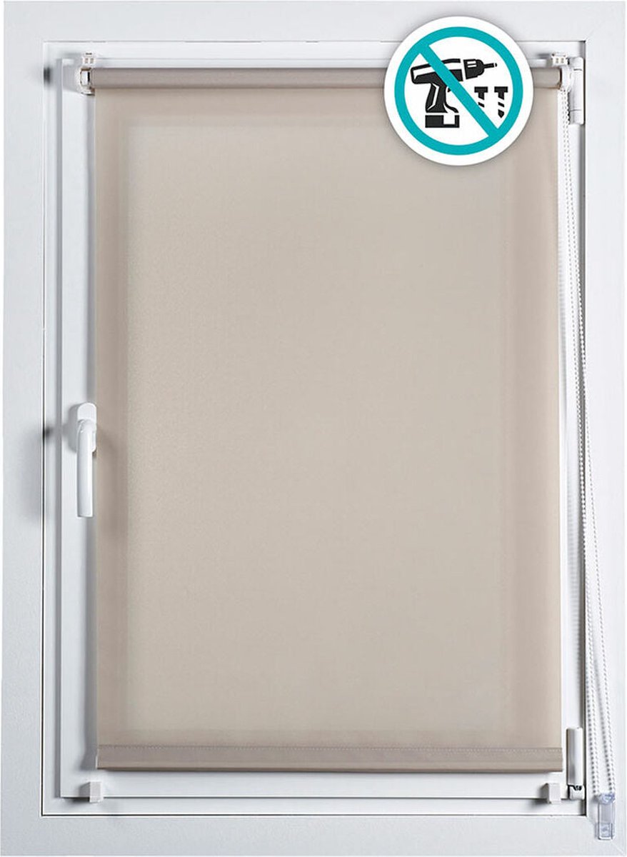 Rolgordijn Stor Planet Clip&Fix Steen (150 x 180 cm)