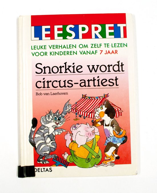 Foto: Leespret snorkie wordt circus artiest