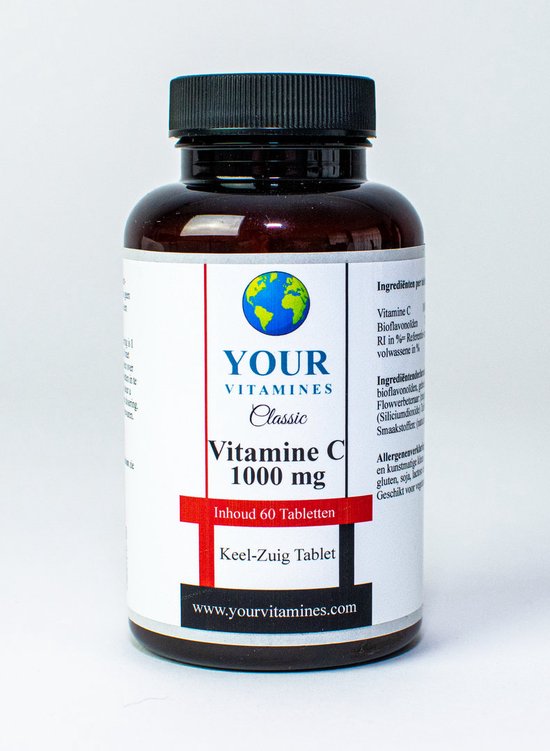 Your Vitamines Classic Vitamine C1000 Mg Zuigtabletten