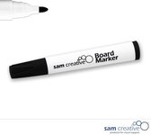 10x Whiteboard Boardmarker Regular Zwart | Whiteboardstift | Whiteboard Marker | Whiteboard Pen | Uitwisbare Stift | Dry Wipe Boardmarker | sam creative