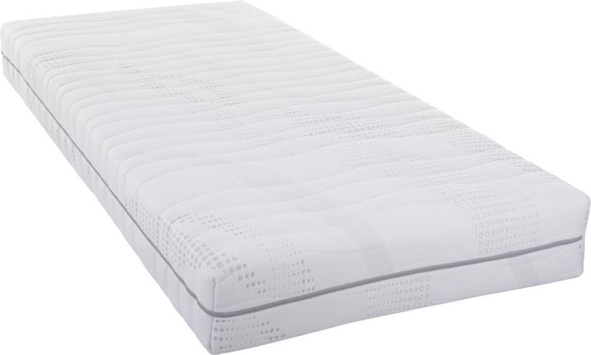Diva Pocketvering Matras - 7 zone pocketveren matras - 300 pockets per m2 - 90x200cm Wit