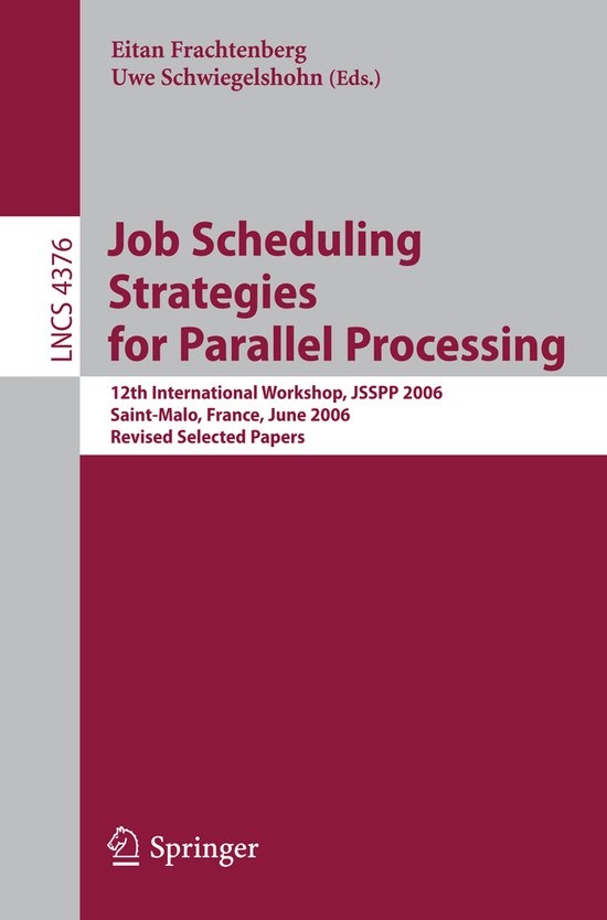 Job Scheduling Strategies for Parallel Processing - cover