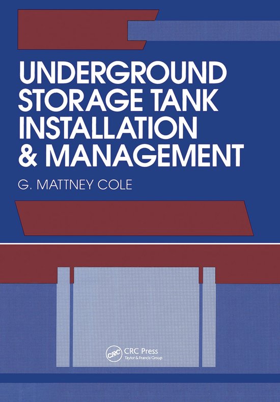 Underground Storage Tank Installation and Management - cover