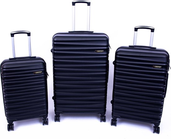 Kono 20 inch Cabine Koffer Lichtgewicht ABS Handbagage 4 Spinner