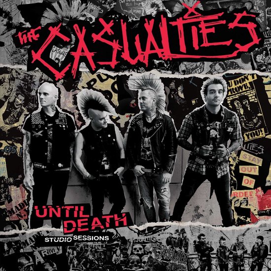 Casualties - Until Death Studio Sessions (LP) (Coloured Vinyl) (Limited Edition)
