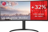 LG 34WP75CP-B, 86,4 cm (34"), 3440 x 1440 pixels, Wide Quad HD, LCD, 5 ms, Noir