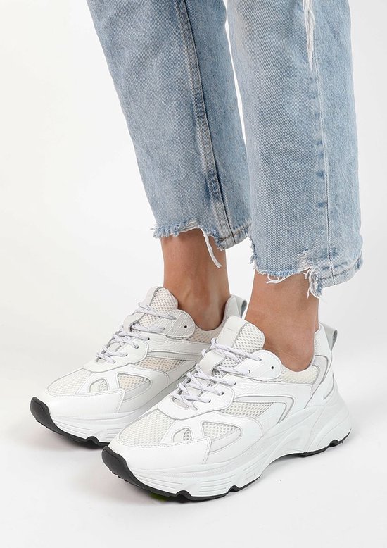 Sacha Dames Witte chunky sneakers Maat 42 bol