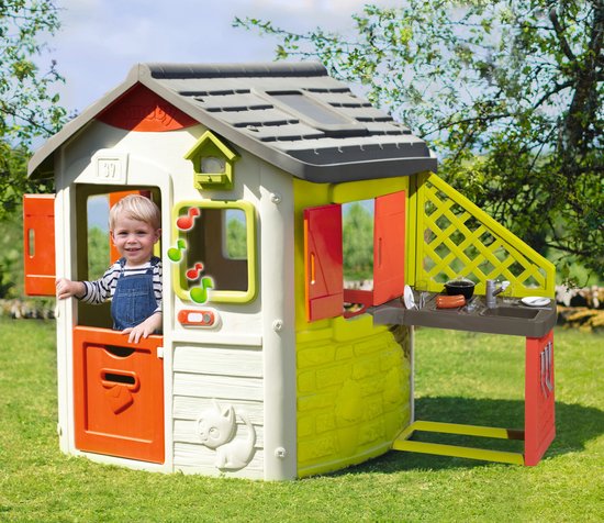 Smoby - Outdoor collectie - Neo Jura Lodge - Speelhuis