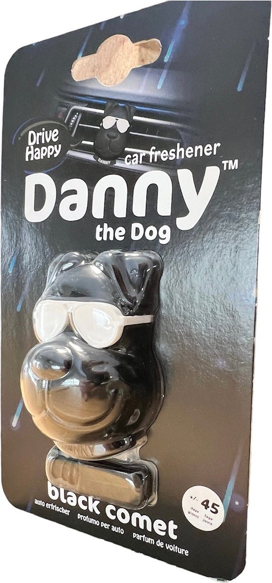 Danny the Dog - Car Freshner - Black Comet