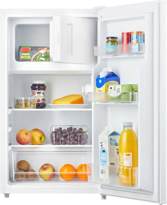 Tafelmodel koelkast: Tomado TRT4702W - Tafelmodel koelkast - 80 liter - Met vriesvak - Energielabel E - Wit, van het merk Tomado