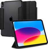 Apple iPad Air 5 10.9 (2022) Hoes - Spigen - Ultra Hybrid Pro Serie - Kunstlederen Bookcase - Zwart - Hoes Geschikt Voor Apple iPad Air 5 10.9 (2022)