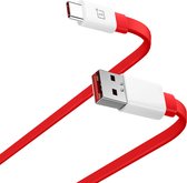 Orginele OnePlus Warp USB-C kabel 1m Rood/Wit
