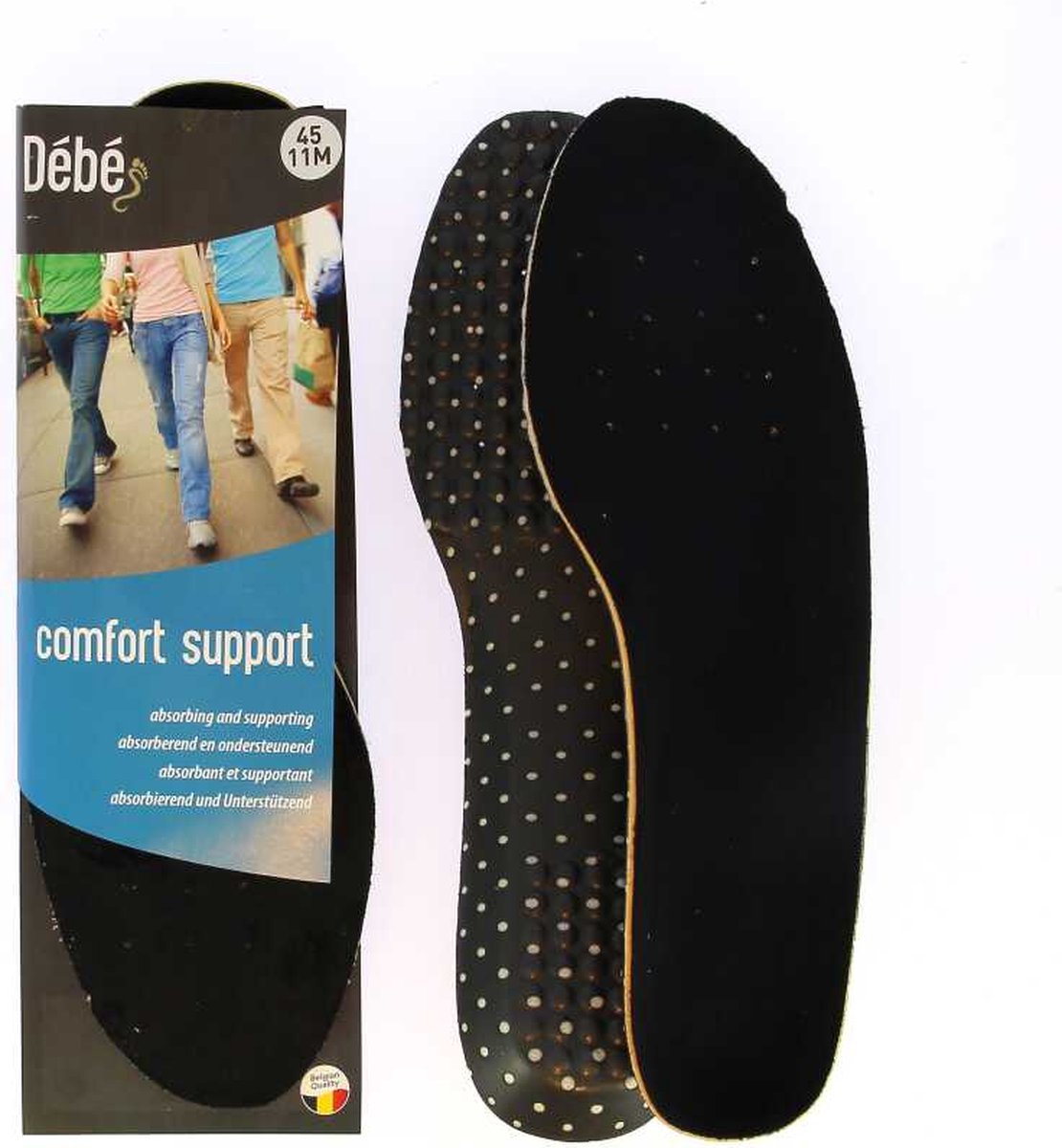 DEBE Comfort support - Inlegzool van hoog absorberende microvezel - 46