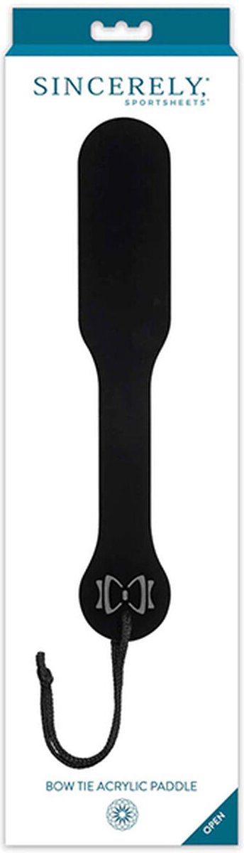Goedkoopste Sportsheets - Sincerely Bow Tie Acrylic Paddle