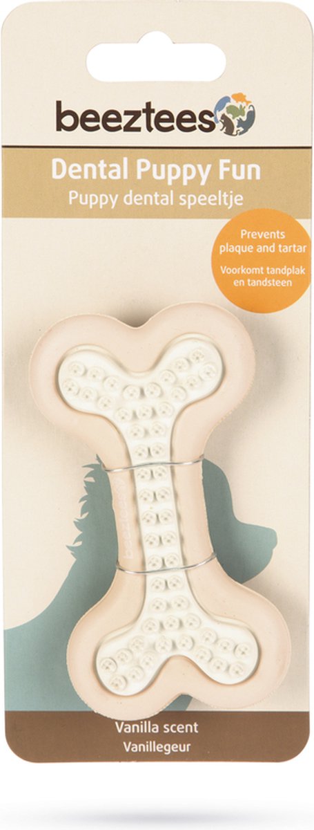 Beeztees Puppy Dental Bot - Puppy Speelgoed - Roze thumbnail 4