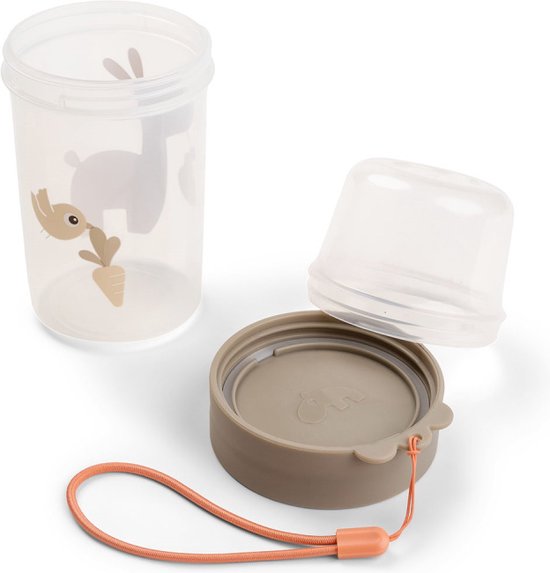Done By Deer 2Way Snack Container Lalee Sand