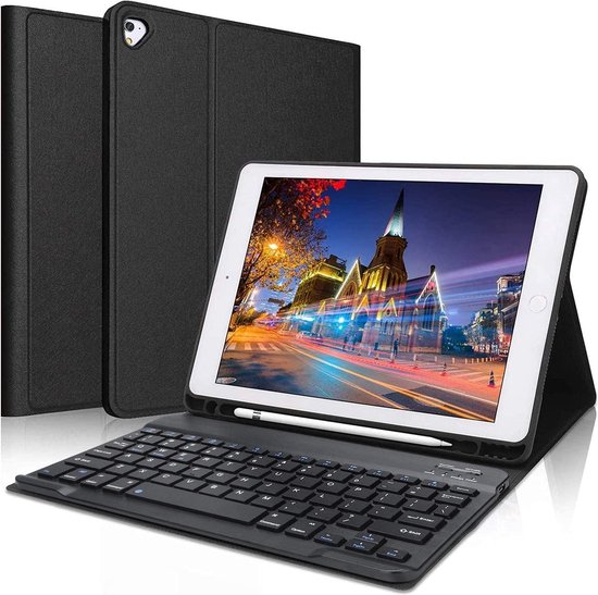 Leren toetsenbordhoes voor IPad 10e generatie Toetsenbordhoes voor IPad Pro Air 4 5 IPad Air 2 5 6e Air 3 Pro IPad 9/8/7e beschermhoes kopen vanaf een prijs van 13
