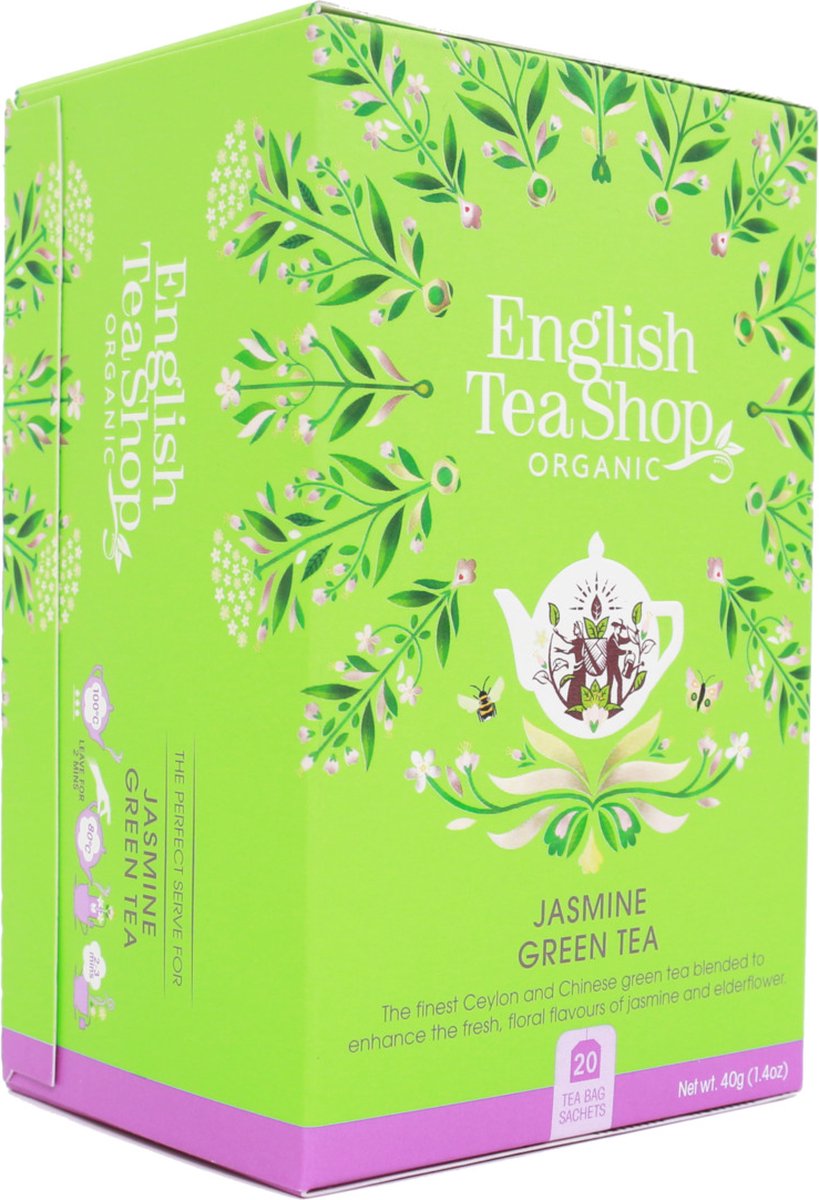 English Tea Shop Jasmin green tea bio (20bui)