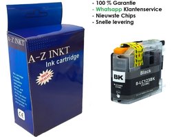 LC 123 BK XL AtotZinkt Huismerk Cartridge BK LC 123BK XL voor Brother DCP-J132W, DCP-J172W, DCP-J152W, DCP-J552DW, DCP-J752DW, DCP-J4110DW, MFC-J4410DW, MFC-J4510DW, MFC-J4610DW, MFC-J470DW, MFC-J4710DW, MFC-J650DW