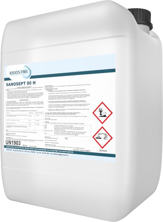 Professionele ontkalker en reiniger voor douchecabine en badkamer bol