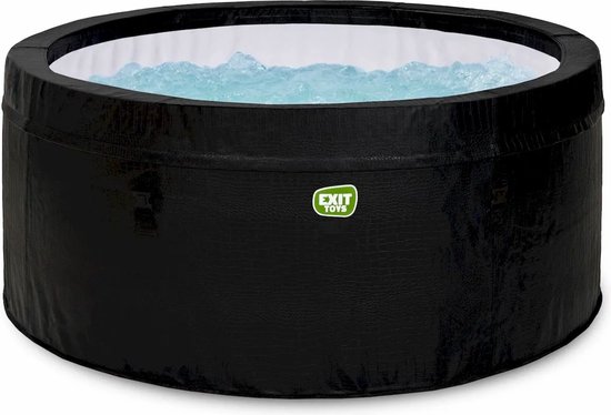 EXIT Leather Premium spa (4 personen) - zwart