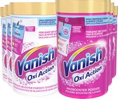 Vanish Oxi Action - Whitening & Wasbooster Poeder - 1.5 kg x 6 - Voordeelverpakking