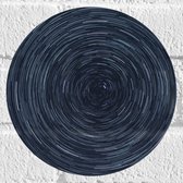 Muursticker Cirkel - Cirkelvormige Lichtstrepen - 20x20 cm Foto op Muursticker