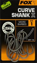 Fox Edges Armapoint Curve Shank X Micro Barbed (10 pcs) - Taille : Crochet 4