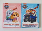 Bol.com Paw Patrol Prikblok + Prikpen en Foam onderlegger. aanbieding
