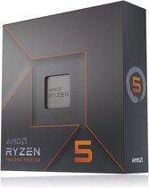 AMD Ryzen 5 7600X, AMD Ryzen™ 5, Emplacement AM5, AMD, 7600X, 4,7 GHz, 64-bit