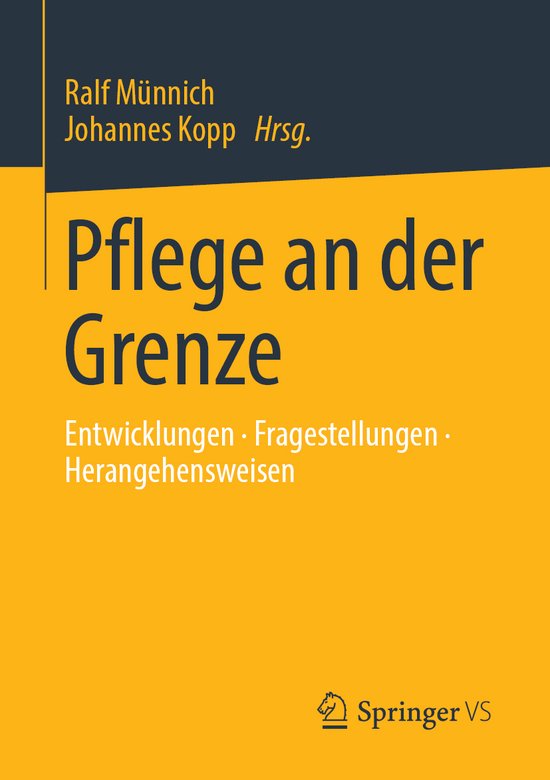 Pflege an der Grenze - cover