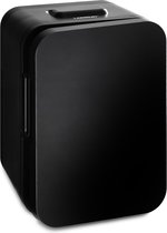 Labirent® - Mini réfrigérateur de Luxe - 10 litres - Porte vitrée noire - Verres - Mini réfrigérateur de Beauty - Zwart (soin de la peau, médecine, nourriture, boisson) moderne