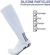 Chaussettes Grip blanc - chaussettes de sport - chaussettes de football - 39-45 - taille unique - Sportcasa - anti ampoules - compression - amélioration des performances - course à pied - sport