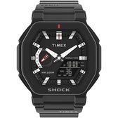 Timex Command Encounter TW2V35600 Horloge - Kunststof - Zwart - Ø 45 mm