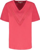 GARCIA Dames T-shirt Roze - Maat XS