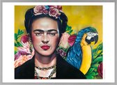 Poster - Frida Kahlo Painting - 51 X 71 Cm - Multicolor