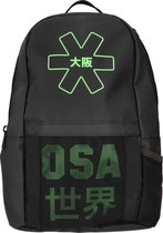 Osaka Rugzak - Unisex - zwart,groen