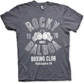Rocky Heren Tshirt -L- Balboa Boxing Club Grijs