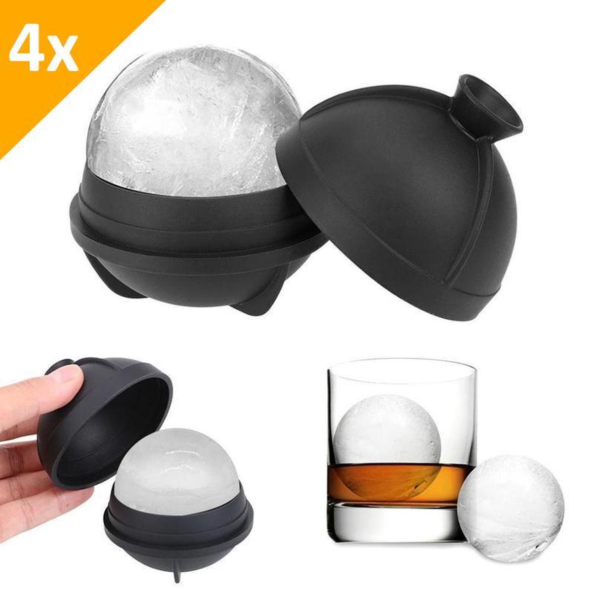 Whisky Stones Ijsblokjes (set van 9) Nutcrackers